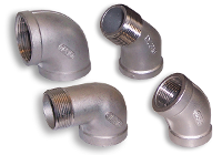 Stainless Steel Screwed Elbows