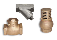 Valves - Check, Foot and Strainers