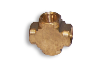 Brass Screwed Crosses