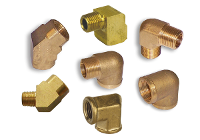 Brass Screwed Elbows