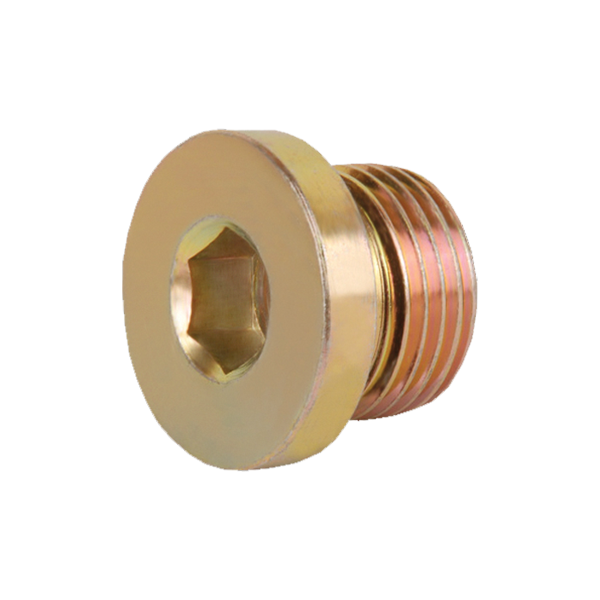 Screwed Fitting Brass Allen Key Plug 64SH Powell Industrial