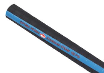 STEAM HOSE STD BLACK FABRIC EXITFLEX EF681 - 19MM X MTR