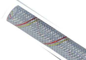 PVC CLEAR BRAIDED MULTI PURPOSE HOSE - 6MM X MTR
