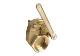 GATE VALVE BRASS RIV PUMP PRO LEVER QUICK ACTING BSP - 4IN